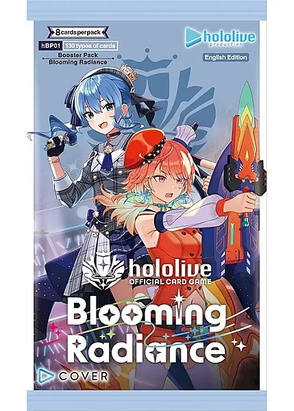 HOLOLIVE OFFICIAL CARD GAME - BLOOMING RADIANCE BOOSTER PACK - EN